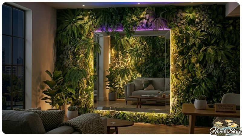 fake plant wall decor ideas