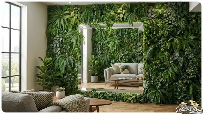 fake plant wall decor ideas